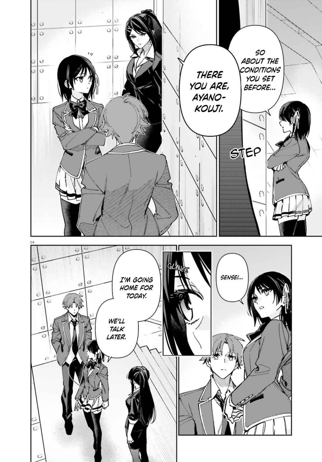 Youkoso Jitsuryoku Shijou Shugi no Kyoushitsu e: 2-nensei-hen Chapter 19 - Page 4