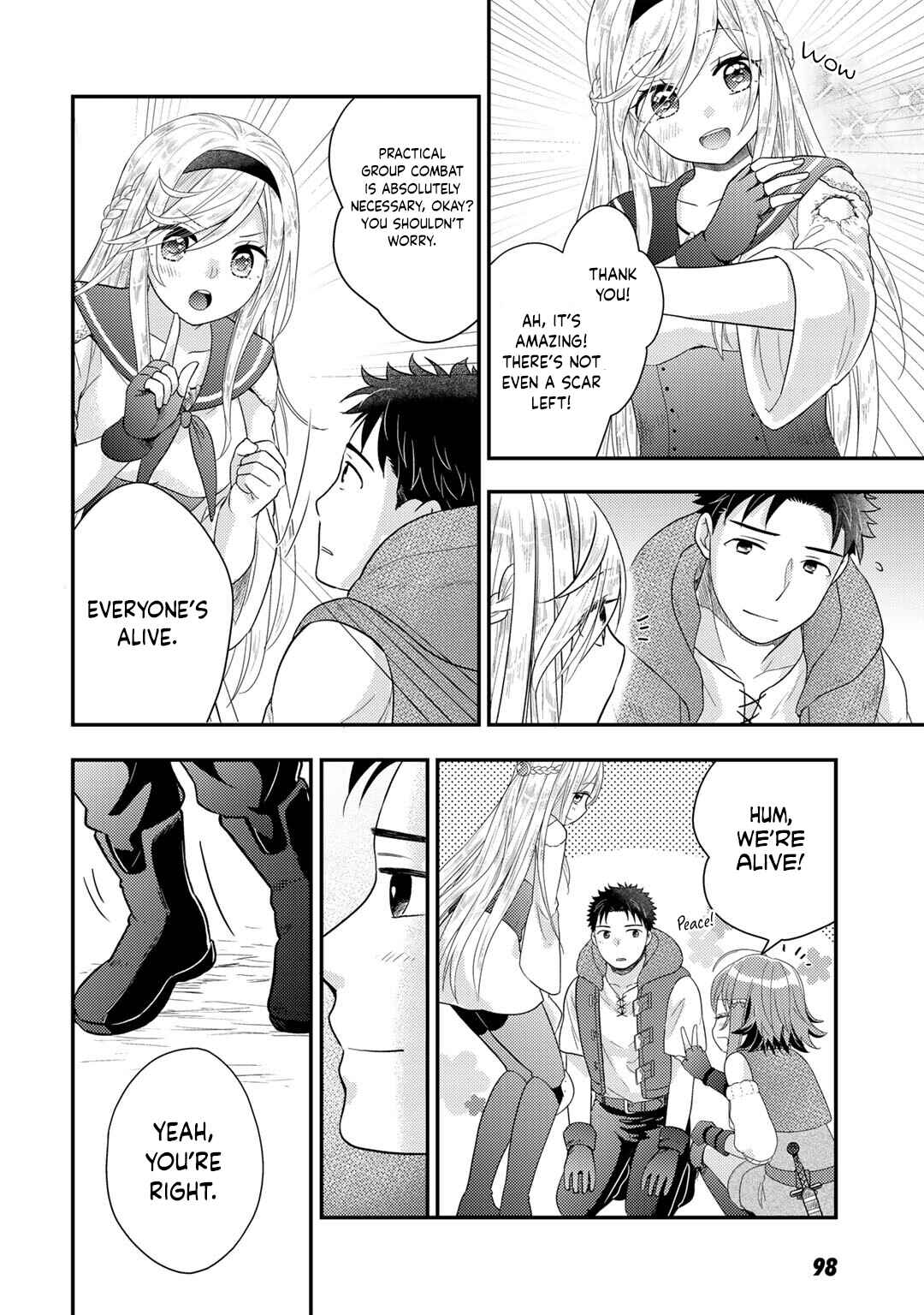 Isekai ni Kita Mitai dakedo Dou Sureba Yoi no Darou: Shachiku SE no My Pace Boukenki Chapter 17 - Page 15