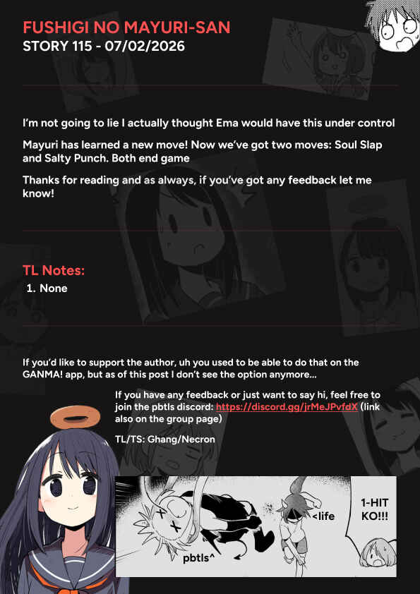 Fushigi no Mayuri-san Chapter 115 - Page 5