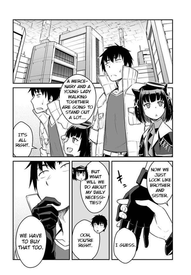 Mezametara Saikyou Soubi to Uchuusen-mochi datta node, Ikkodate Mezashite Youhei to shite Jiyuu ni Ikitai Chapter 23.2 - Page 1