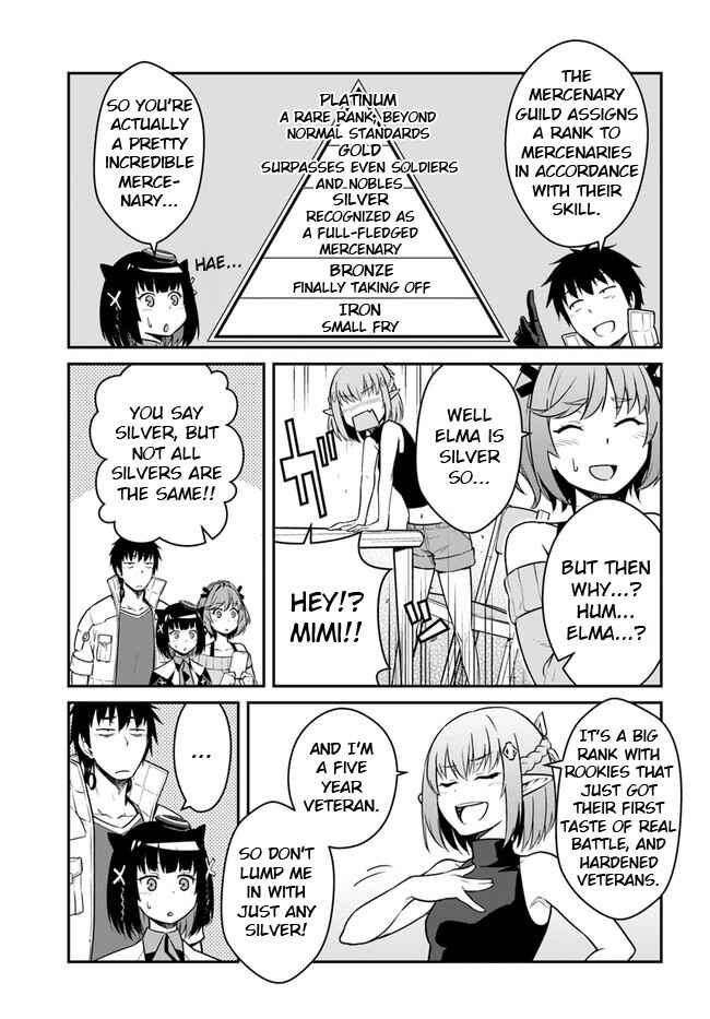 Mezametara Saikyou Soubi to Uchuusen-mochi datta node, Ikkodate Mezashite Youhei to shite Jiyuu ni Ikitai Chapter 23.2 - Page 8