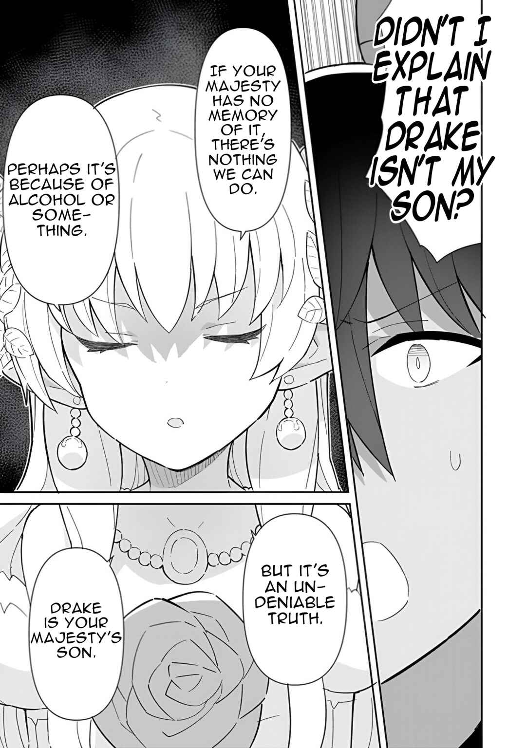 Reiketsu Ryuuou Heika no "Unmei no Tsugai" rashii Desu ga, Koukyuu ni Hikikomorou to Omoimasu Chapter 15 - Page 32