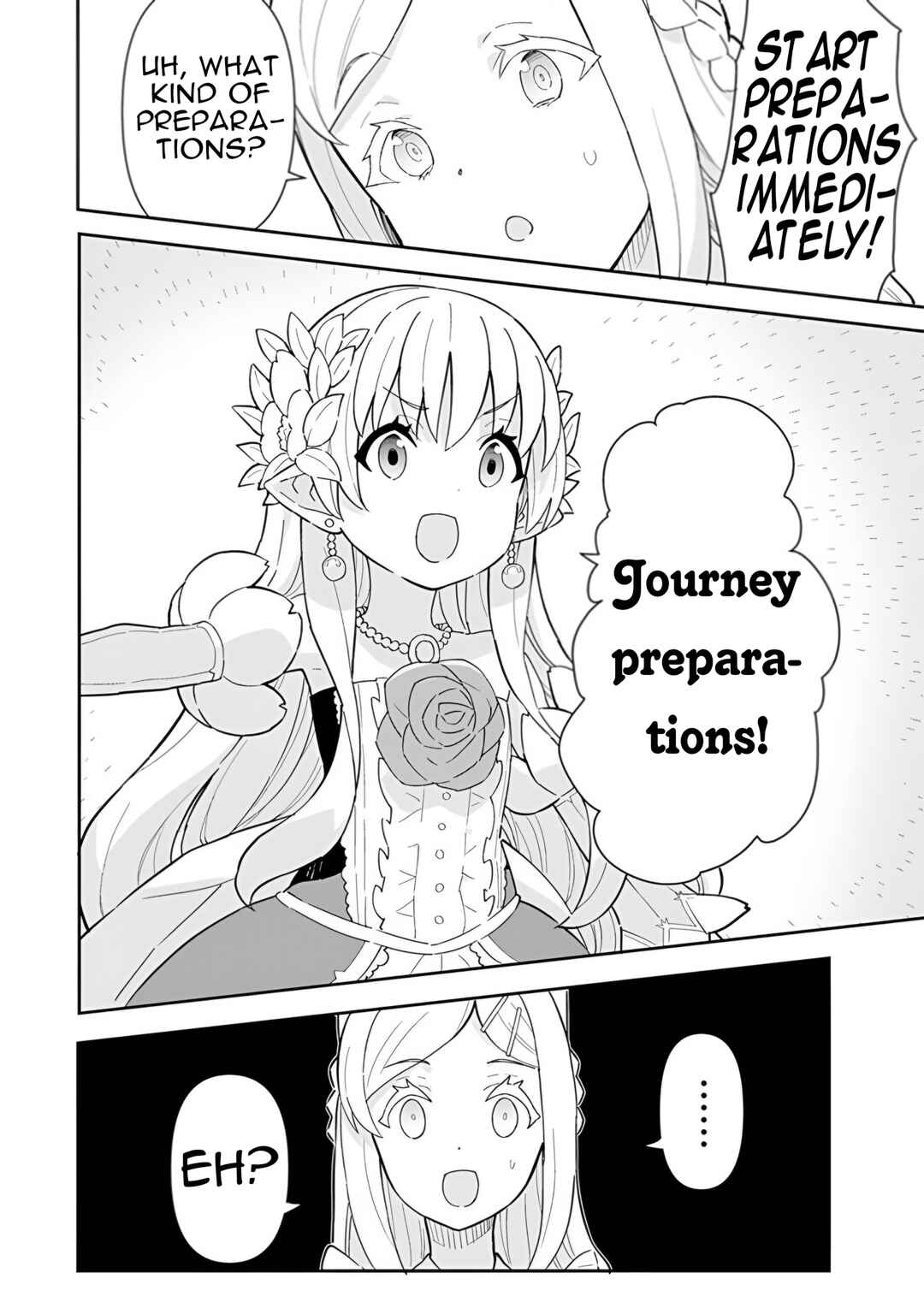 Reiketsu Ryuuou Heika no "Unmei no Tsugai" rashii Desu ga, Koukyuu ni Hikikomorou to Omoimasu Chapter 15 - Page 53