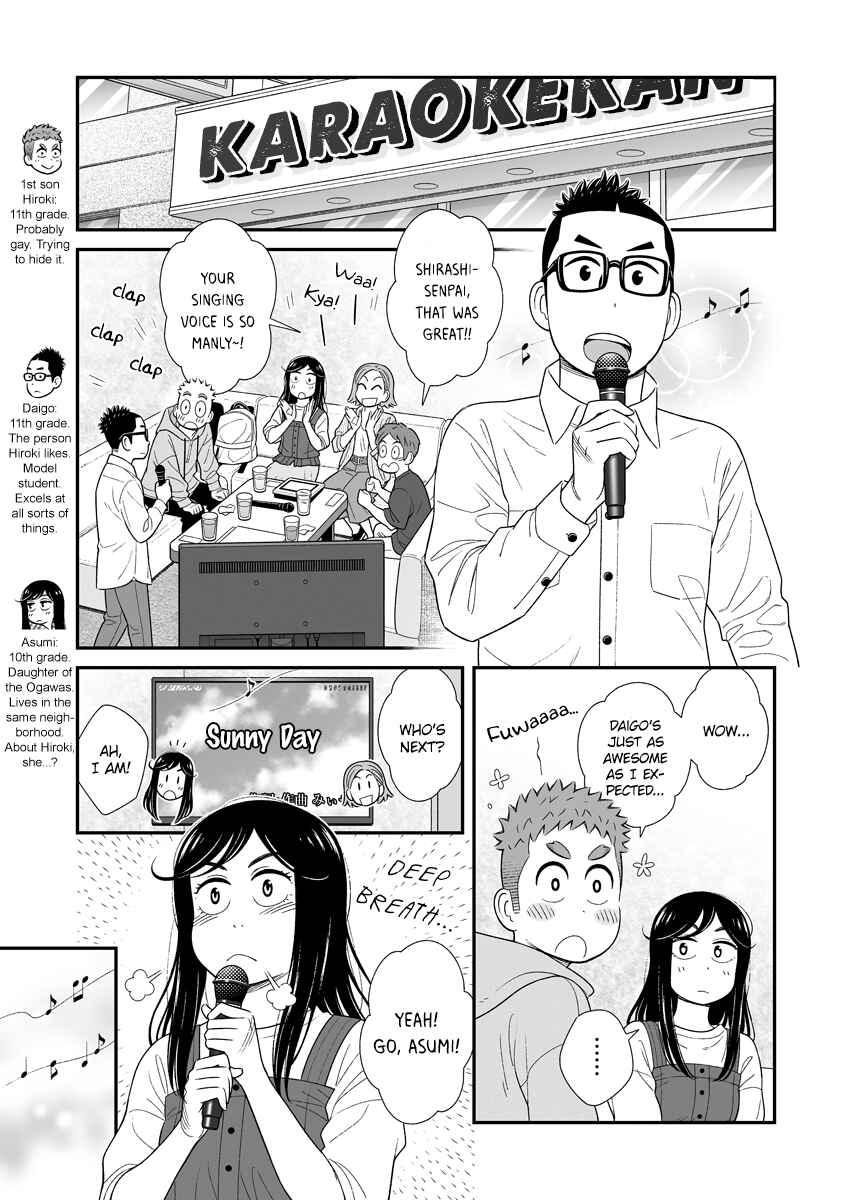 Uchi no Musuko wa Tabun Gay Chapter 48 - Page 1