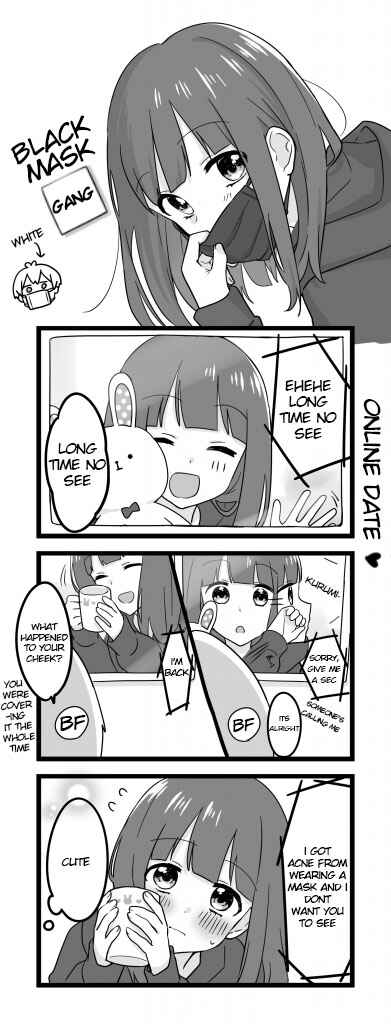 Menhera Shoujo Kurumi-chan Chapter 150 - Page 1