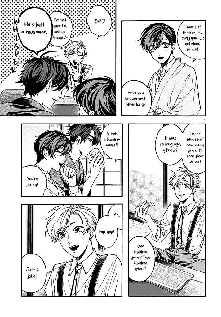 Danko Shikihen - Tora wo Danjite Irohenzu Chapter 3 - Page 8