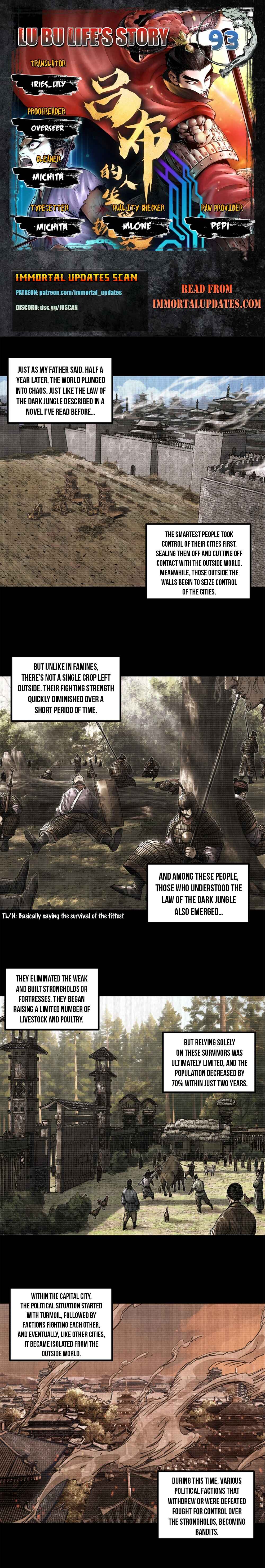 Lu Bu's Life Simulator Chapter 93 - Page 1