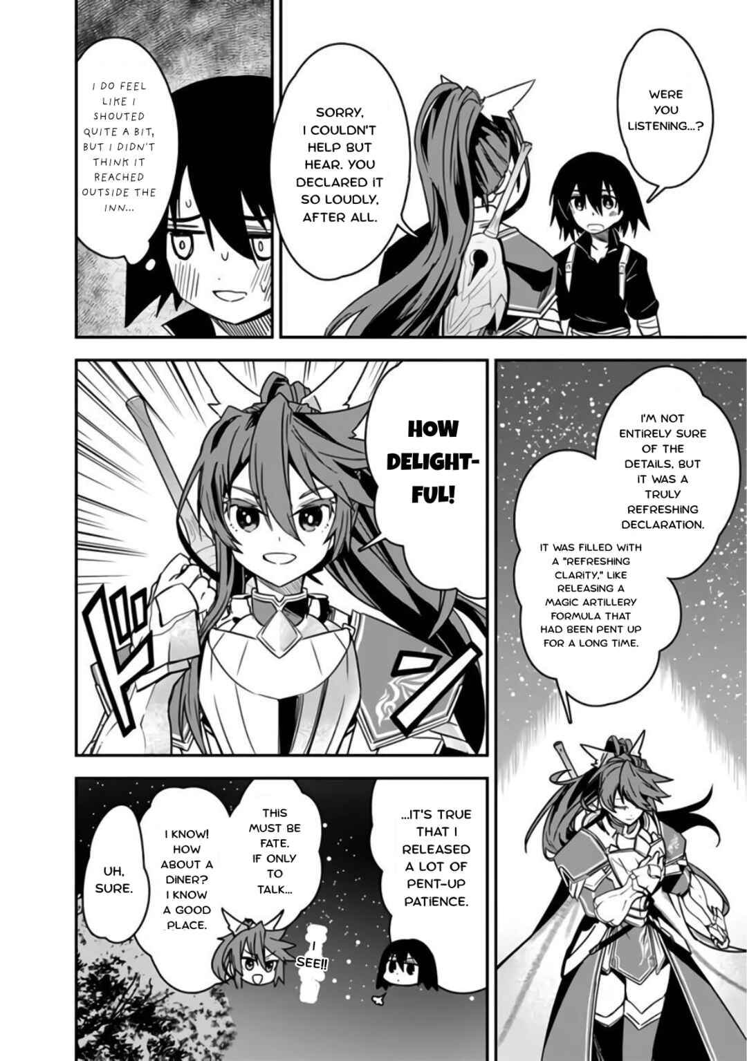 Kuroneko no Kenshi ~Black na Party wo Yametara S-kyuu Boukensha ni Scout Saremashita. Imasara "Modotte kite" to Iwaretemo "Mousoi" desu~ Chapter 3 - Page 12