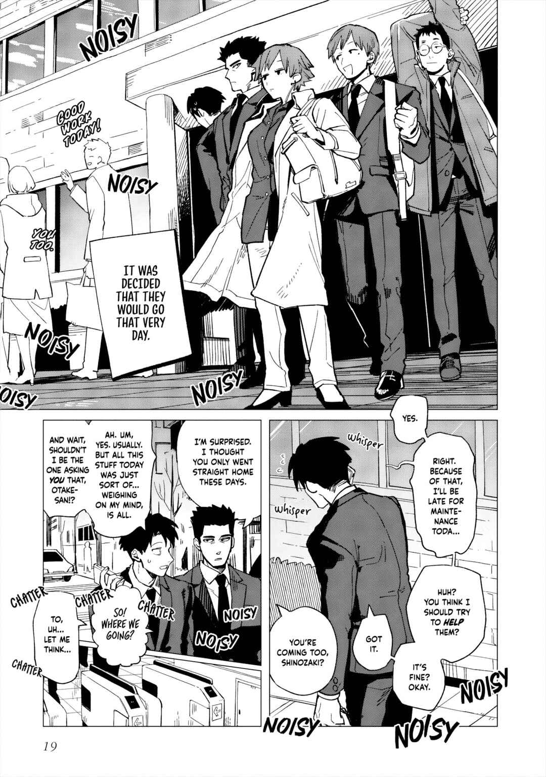 Shinozaki-kun no Mente Jijou Chapter 35 - Page 19
