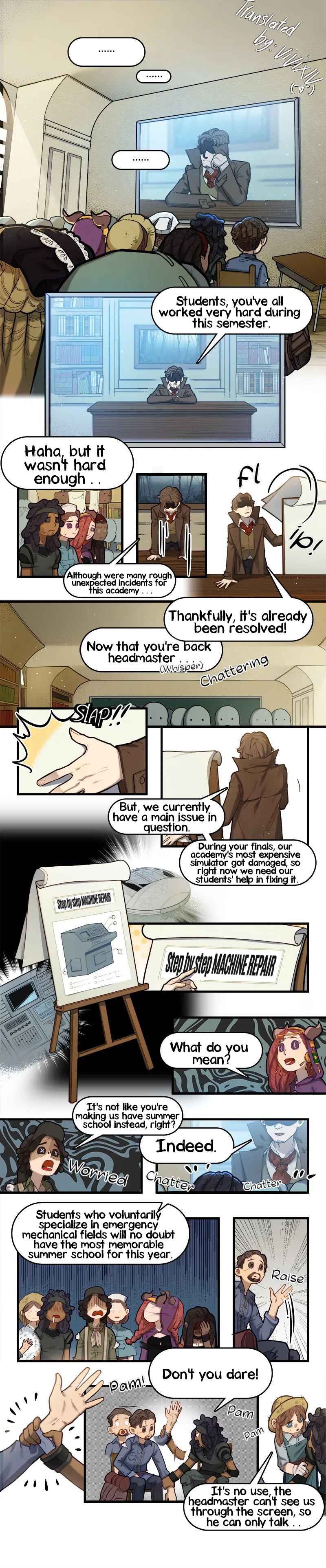 Identity V academy Chapter 47 - Page 1