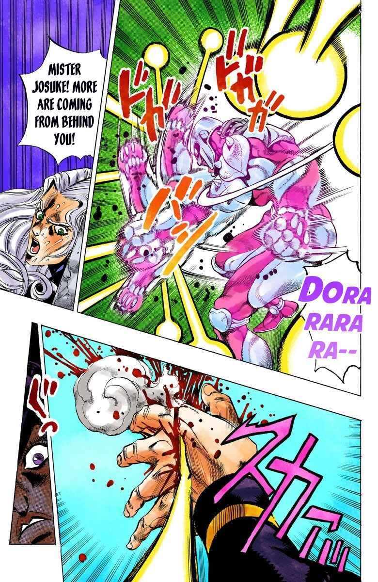 JoJo no Kimyou na Bouken: Part 4 - Diamond wa Kudakenai Color-ban Chapter 137 - Page 13