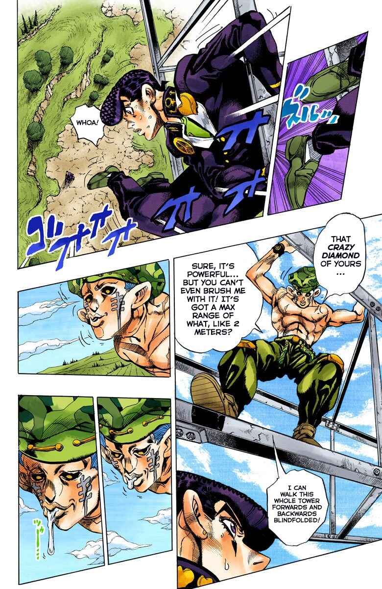 JoJo no Kimyou na Bouken: Part 4 - Diamond wa Kudakenai Color-ban Chapter 137 - Page 6