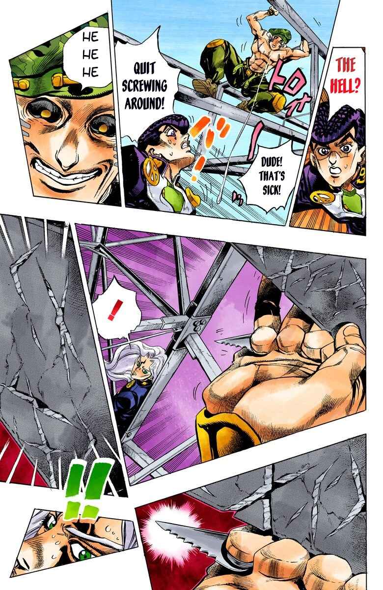 JoJo no Kimyou na Bouken: Part 4 - Diamond wa Kudakenai Color-ban Chapter 137 - Page 7