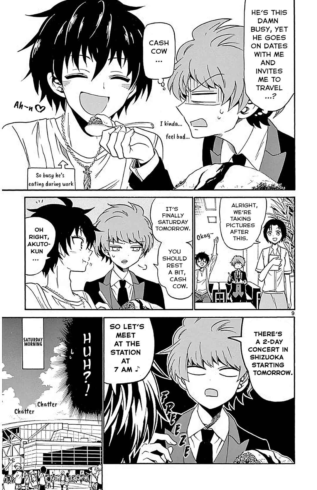 Tenshi to Akuto!! Chapter 89 - Page 9