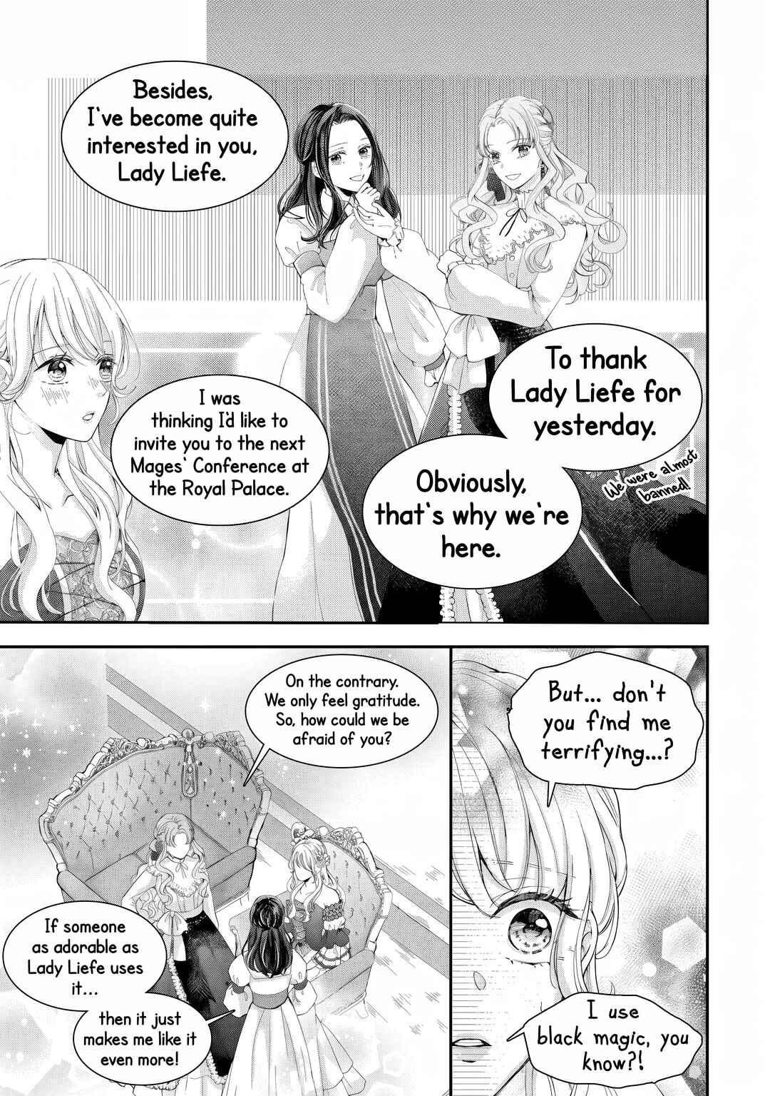 Konyakusha ni Wasurerareta Watashi Ringoku no Koutaishi Denka to Gisou Kon'yaku Suru Koto ni Narimashita (※Tadashi, Denka no Honmei wa Watashi Mitai desu!?) Chapter 7 - Page 14