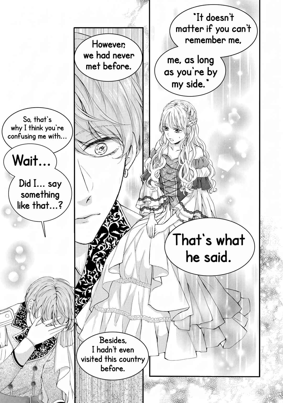 Konyakusha ni Wasurerareta Watashi Ringoku no Koutaishi Denka to Gisou Kon'yaku Suru Koto ni Narimashita (※Tadashi, Denka no Honmei wa Watashi Mitai desu!?) Chapter 7 - Page 24