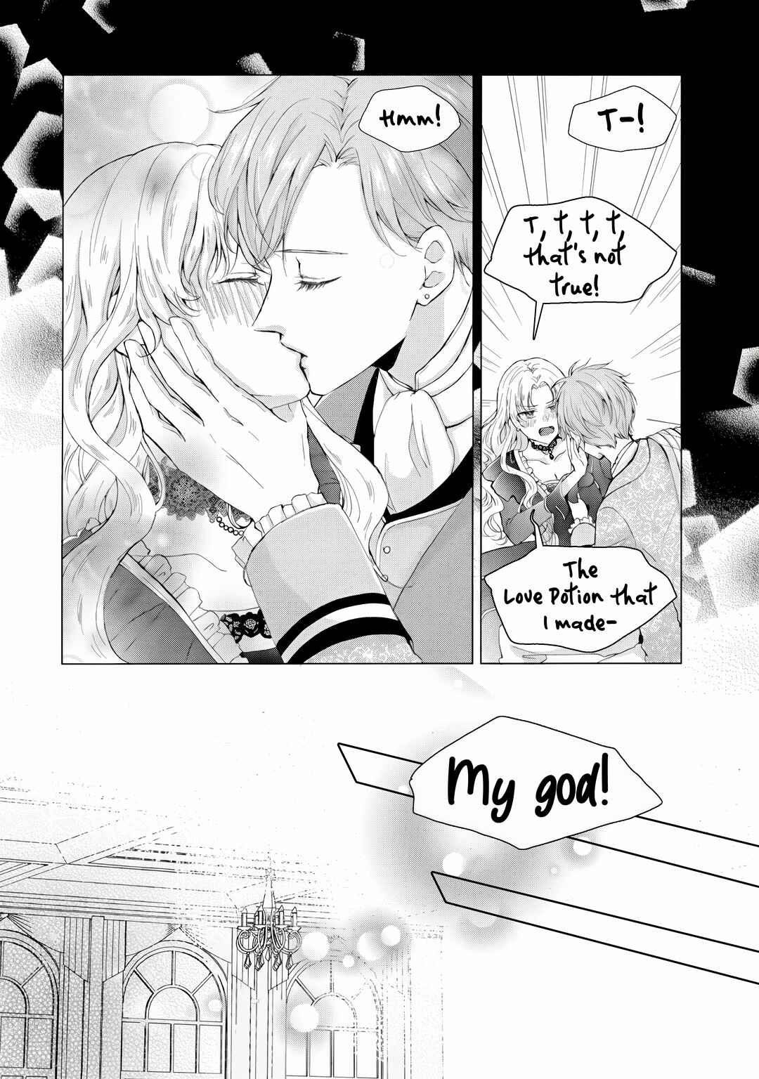 Konyakusha ni Wasurerareta Watashi Ringoku no Koutaishi Denka to Gisou Kon'yaku Suru Koto ni Narimashita (※Tadashi, Denka no Honmei wa Watashi Mitai desu!?) Chapter 7 - Page 35