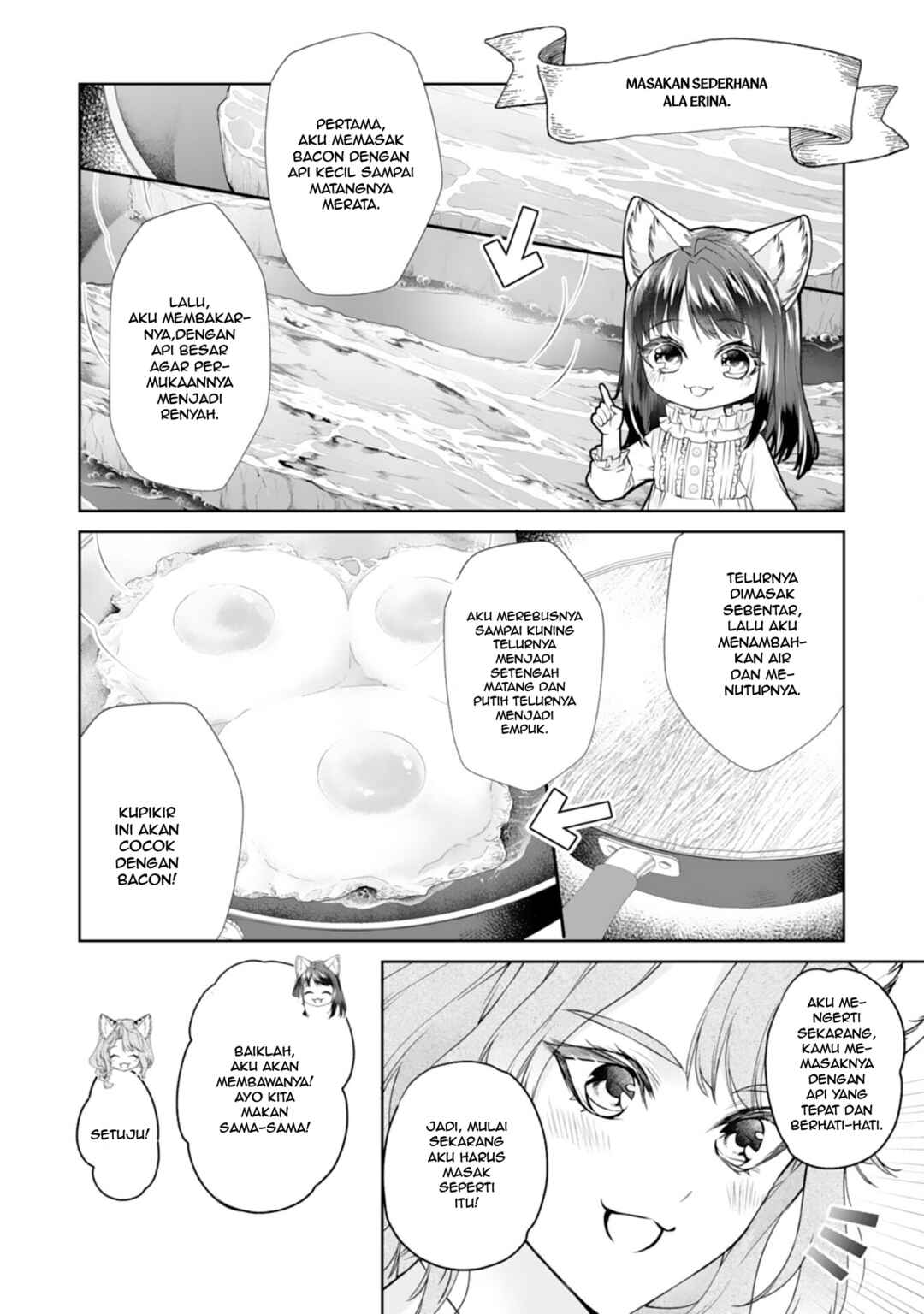 Neko Neko Youjo no Aijou Gohan ~Isekai de Mofumofu-tachi ni Ryouri wo Tsukurimasu!~ Chapter 3 - Page 7
