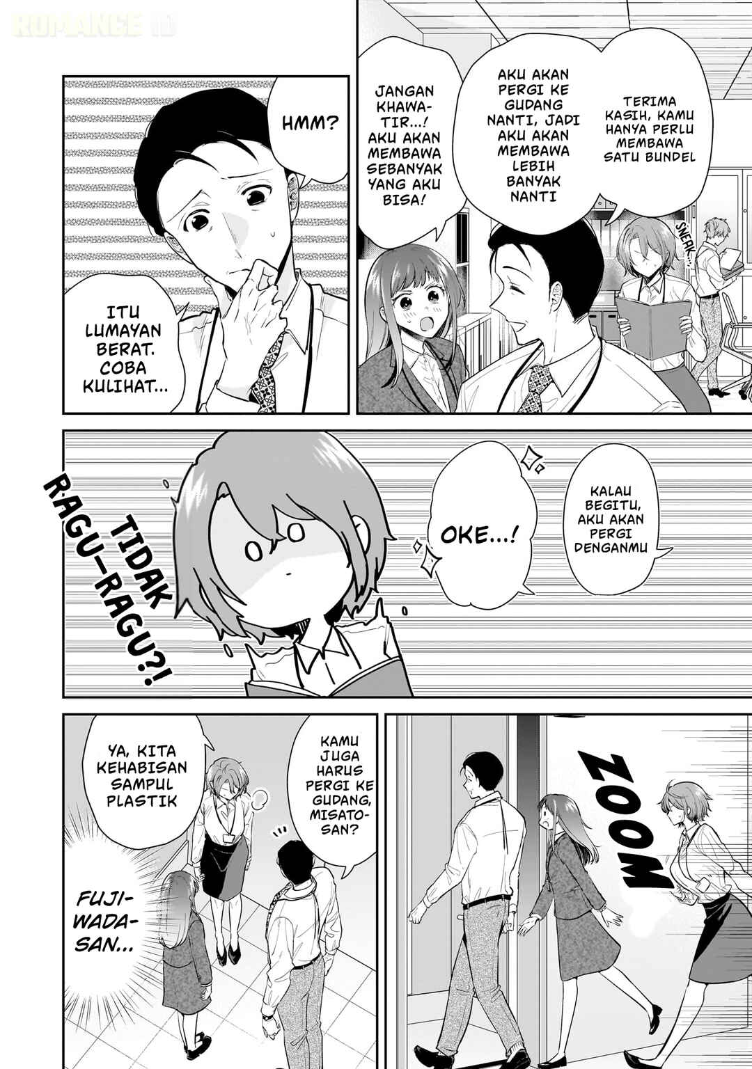 Misato-san wa Amasugi Joushi ni Chotto Kibishii Chapter 10 - Page 13