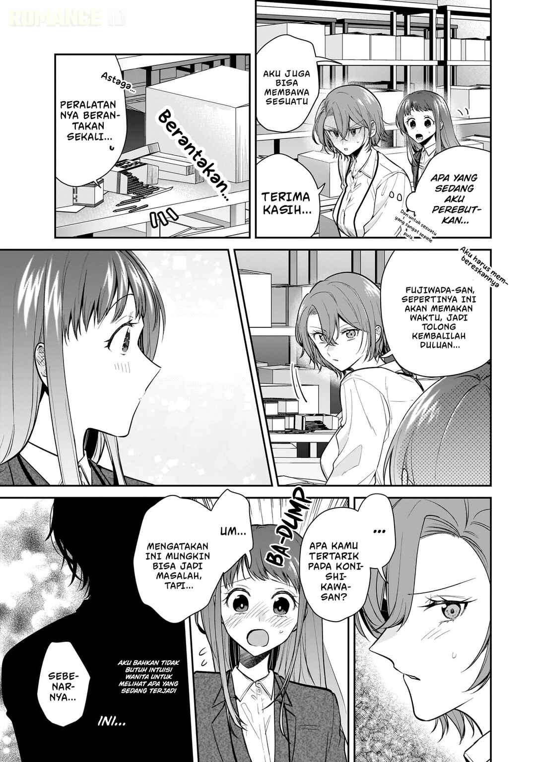 Misato-san wa Amasugi Joushi ni Chotto Kibishii Chapter 10 - Page 16