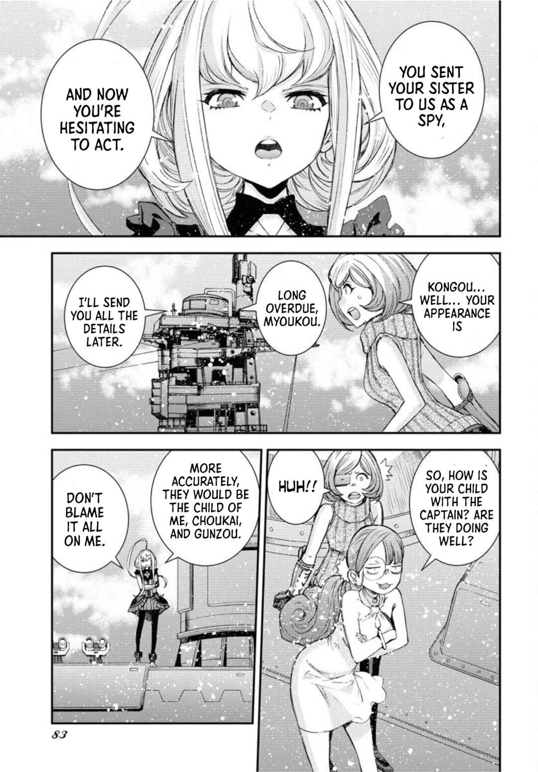 Aoki Hagane no Arpeggio Chapter 148 - Page 15