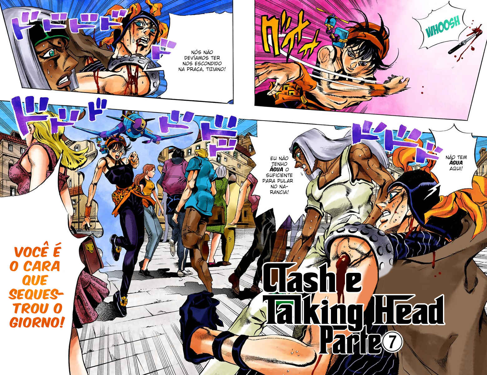 JoJo no Kimyou na Bouken: Part 5 - Ougon no Kaze Color-ban Chapter 92 - Page 2