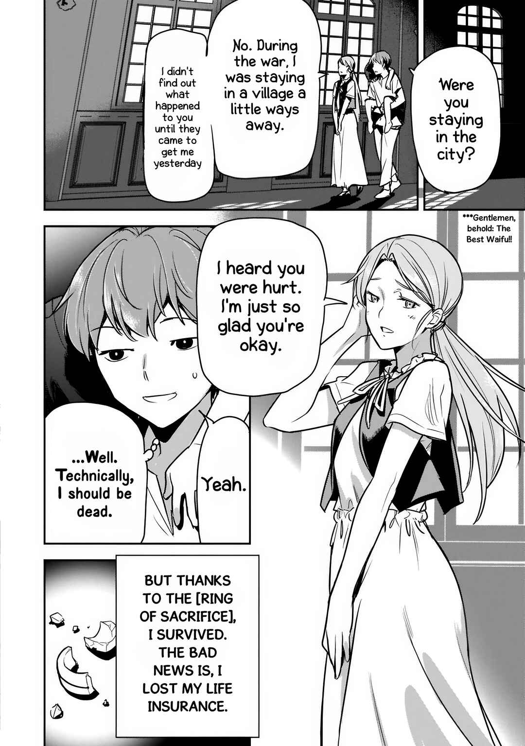 Chounin A wa Akuyaku Reijou o Doushitemo Sukuitai: Dobu to Sora to Koori no Himegimi Chapter 42.1 - Page 7