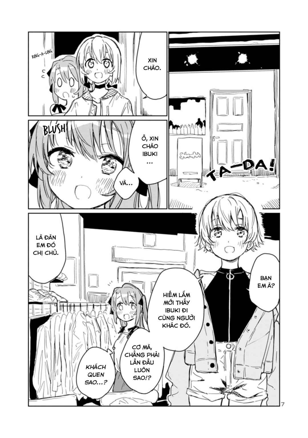 Kamiina Botan, Yoeru Sugata wa Yuri no Hana Chapter 4 - Page 7