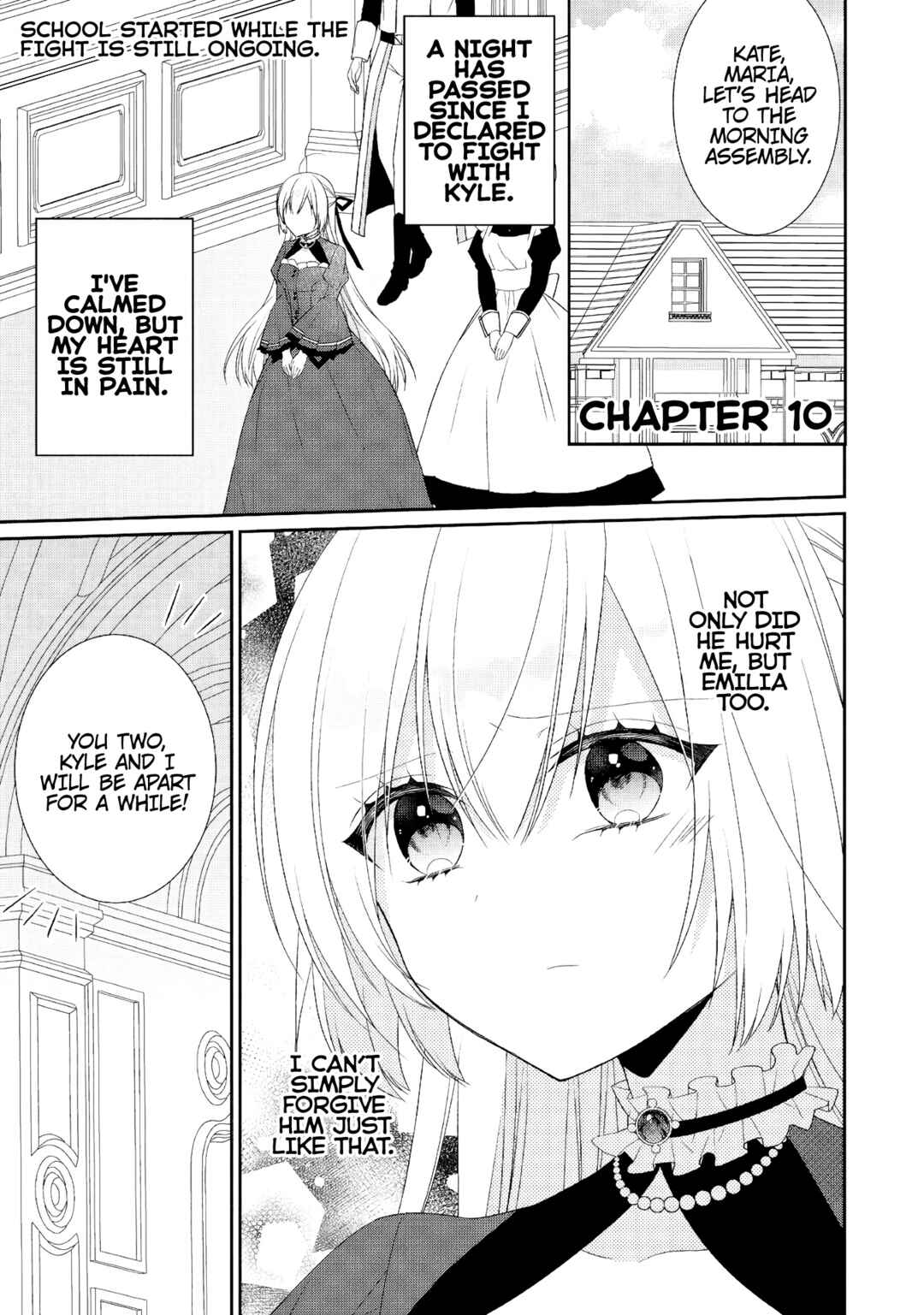 Moumoku no Koushaku Reijou ni Tensei Shimashita Chapter 10 - Page 1