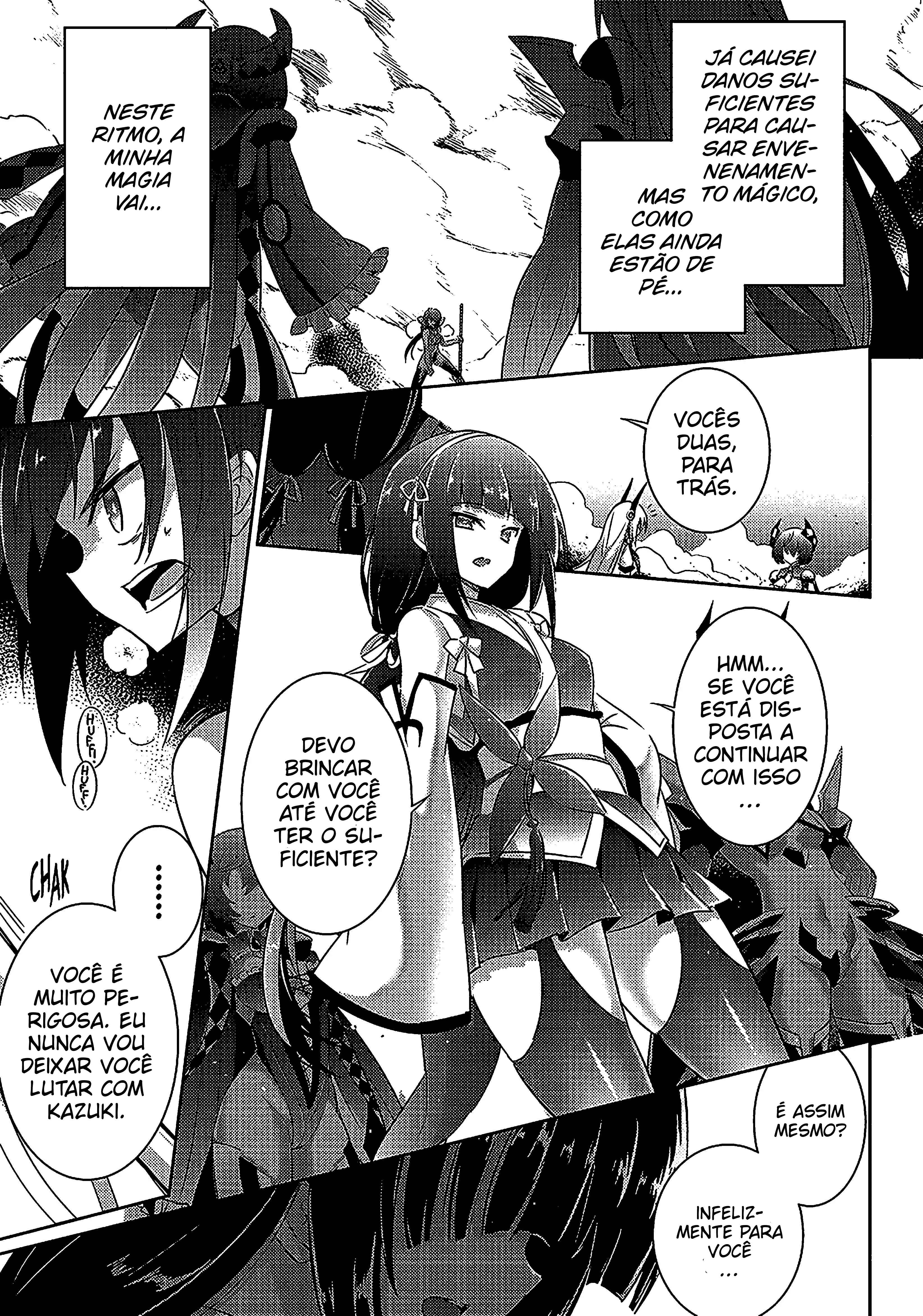 Magika no Kenshi to Shoukan Maou Chapter 48 - Page 21