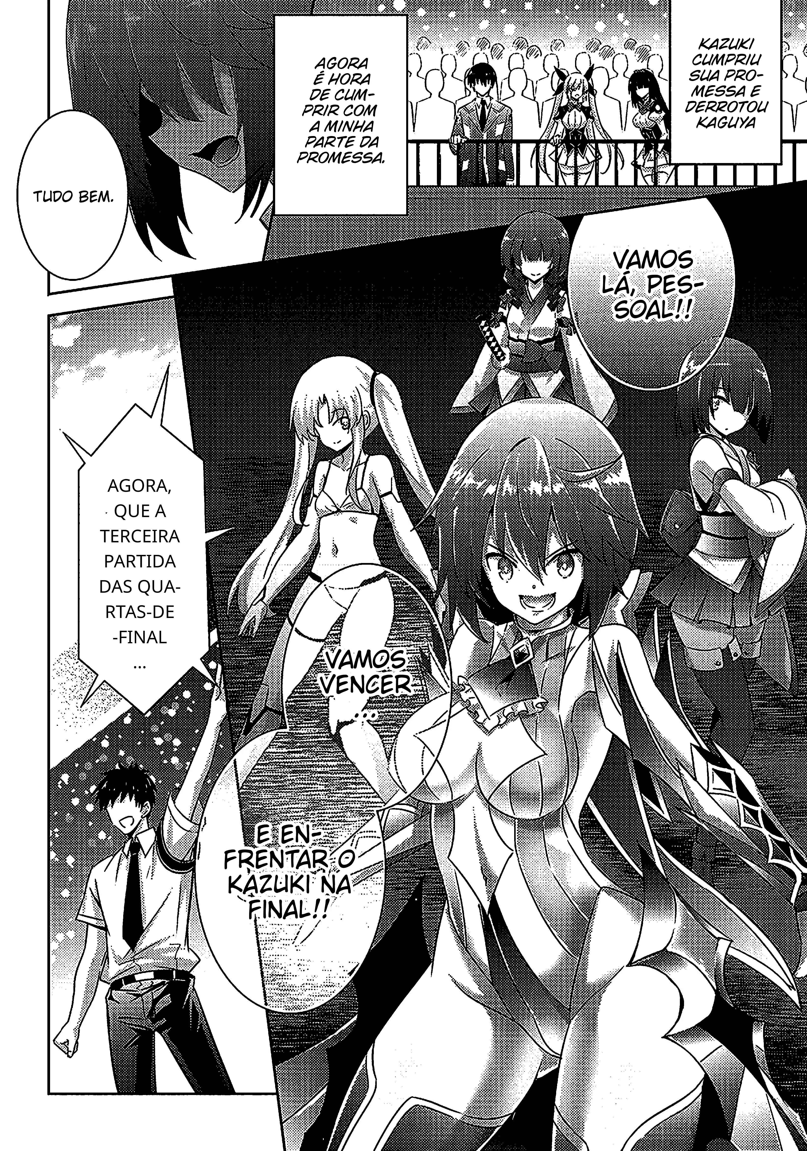 Magika no Kenshi to Shoukan Maou Chapter 48 - Page 4