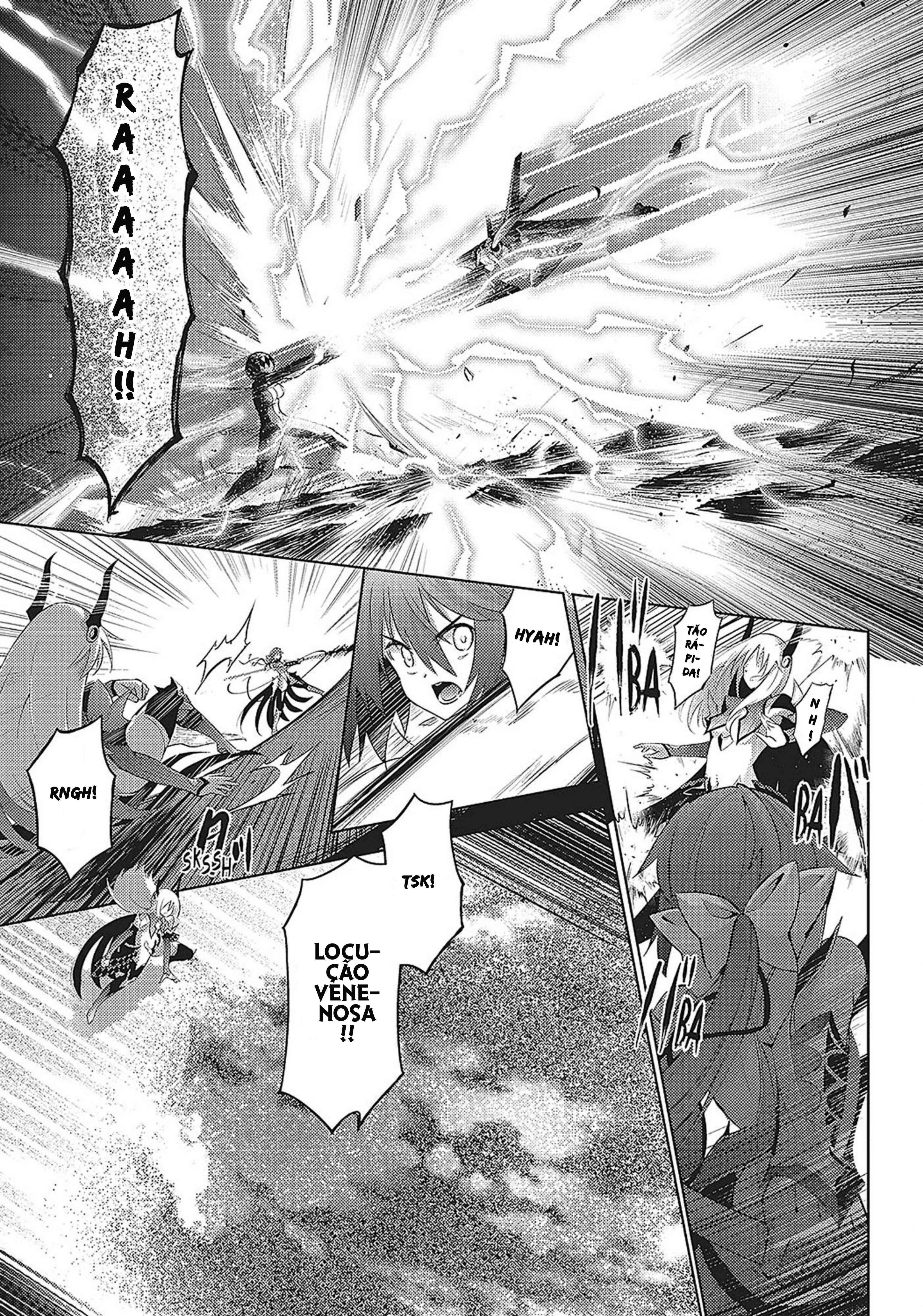 Magika no Kenshi to Shoukan Maou Chapter 48 - Page 9
