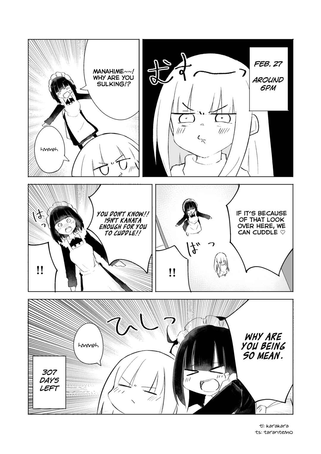 1-Nen Inai ni Ojousama o Kouryaku Suru Maid no Ohanashi Chapter 58 - Page 1