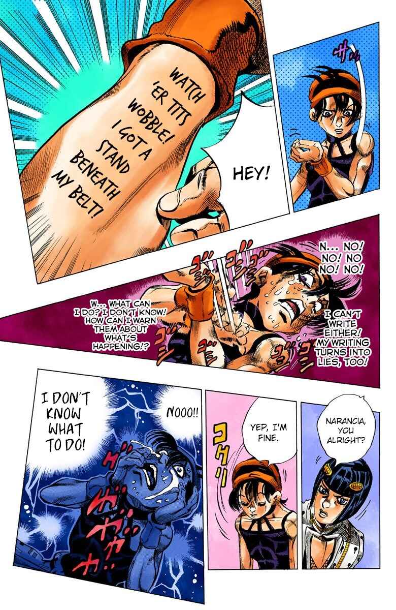 JoJo no Kimyou na Bouken: Part 5 - Ougon no Kaze Color-ban Chapter 87 - Page 15
