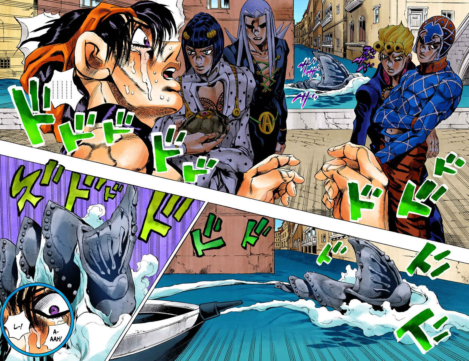 JoJo no Kimyou na Bouken: Part 5 - Ougon no Kaze Color-ban Chapter 87 - Page 16