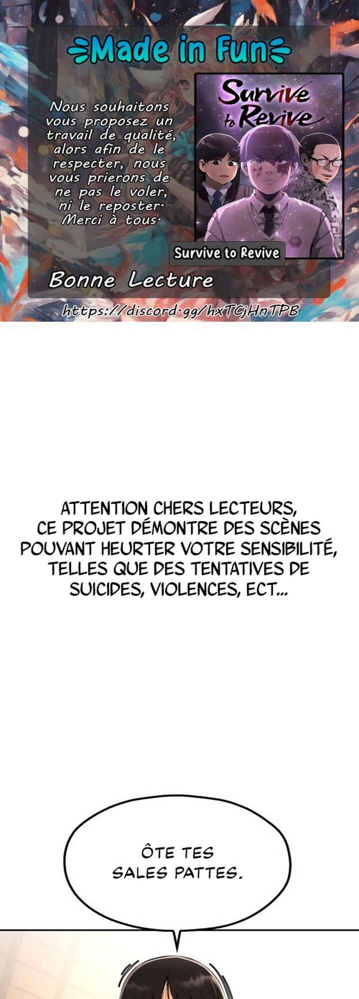 Survive to Revive Chapter 4 - Page 1