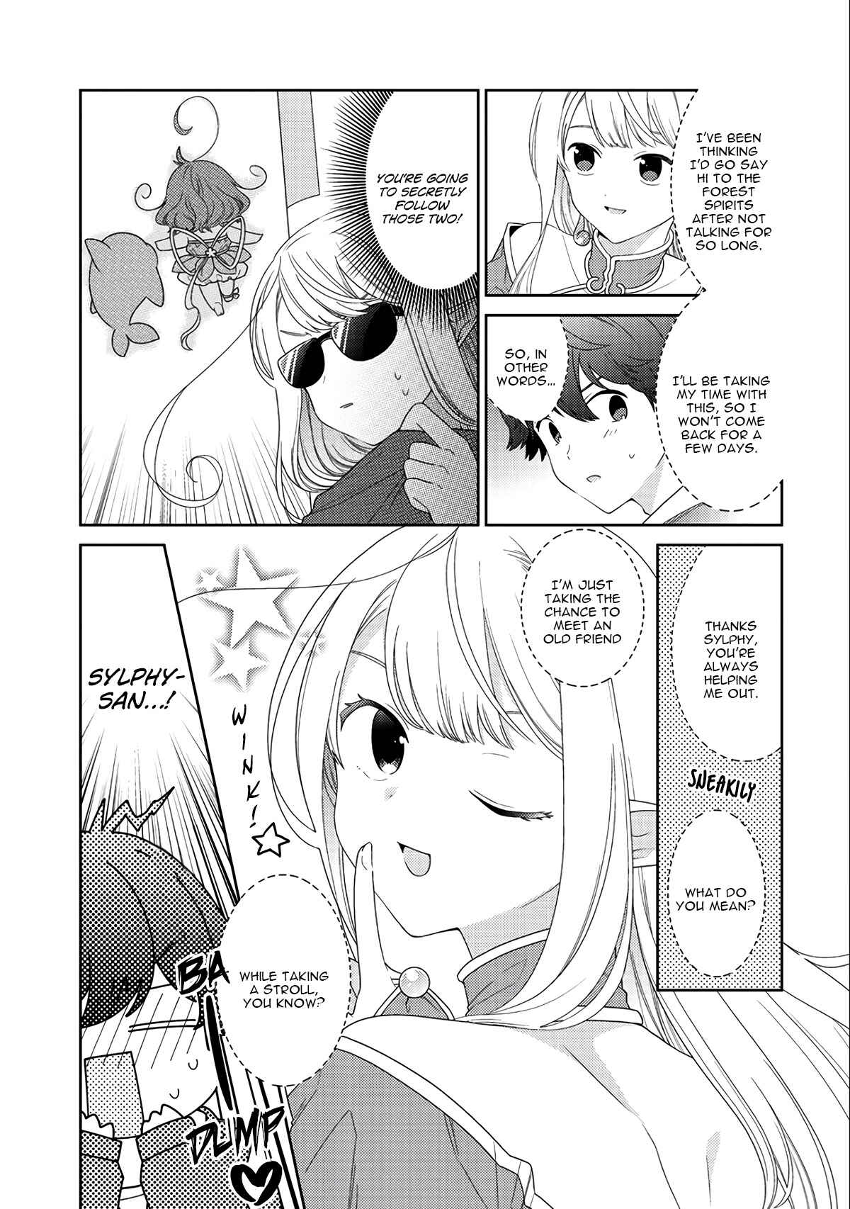 Seirei-tachi no Rakuen to Risou no Isekai Seikatsu Chapter 12 - Page 4