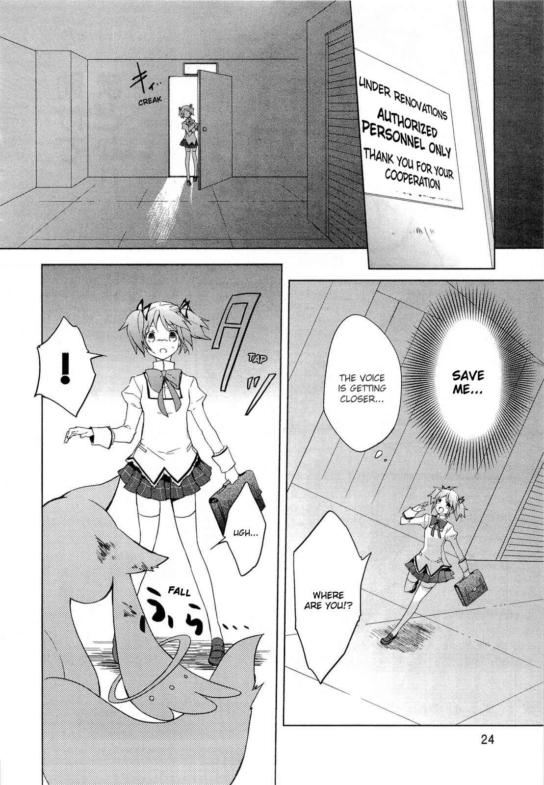Mahou Shoujo Madoka☆Magica Chapter 1 - Page 28