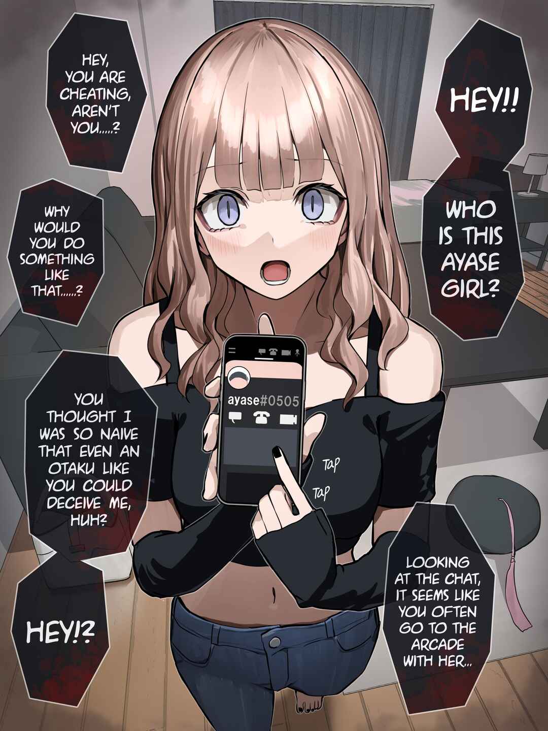 Jojoni Deremi ga Mashiteku Tsundere Gyaru Chapter 13 - Page 1