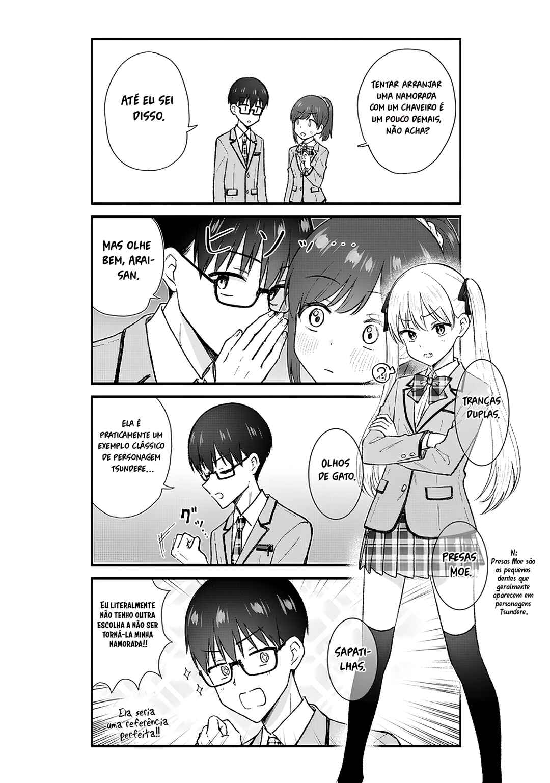 Nonderi Kubo wa Genjitsu no Koi ga Shiritai Chapter 2 - Page 10