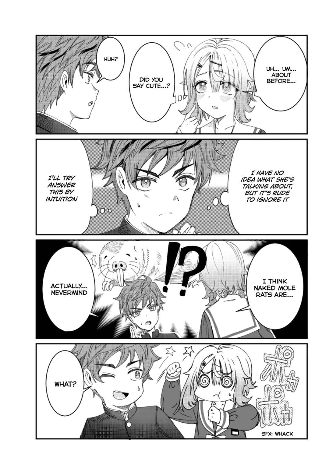 Kimi wa Yakamashi Tojite yo Kuchi wo! Chapter 1.5 - Page 1