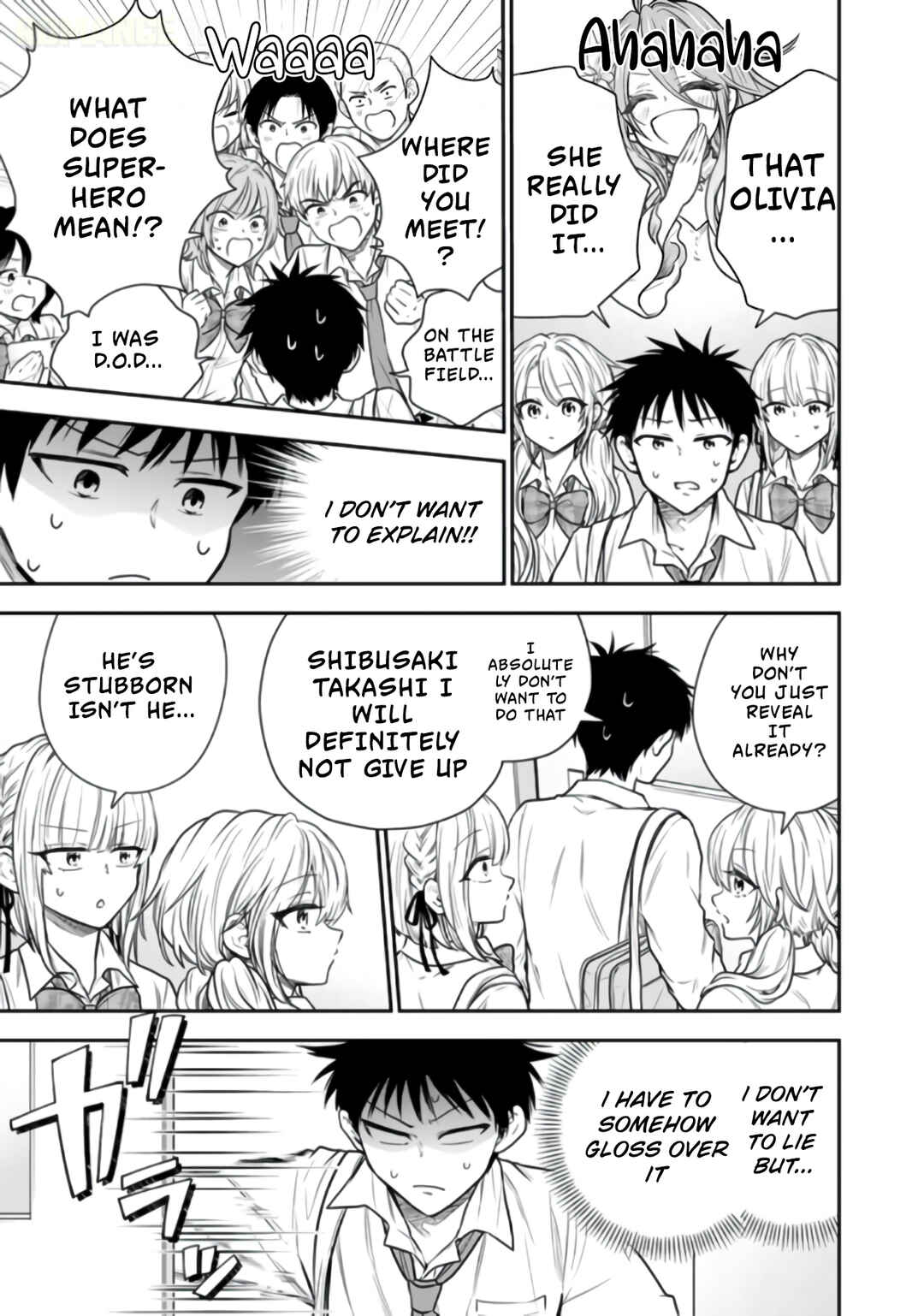 Senchi Kara Kaette kita Takashi-kun. Futsuu ni Koukou Seikatsu wo Okuritai Chapter 16 - Page 14