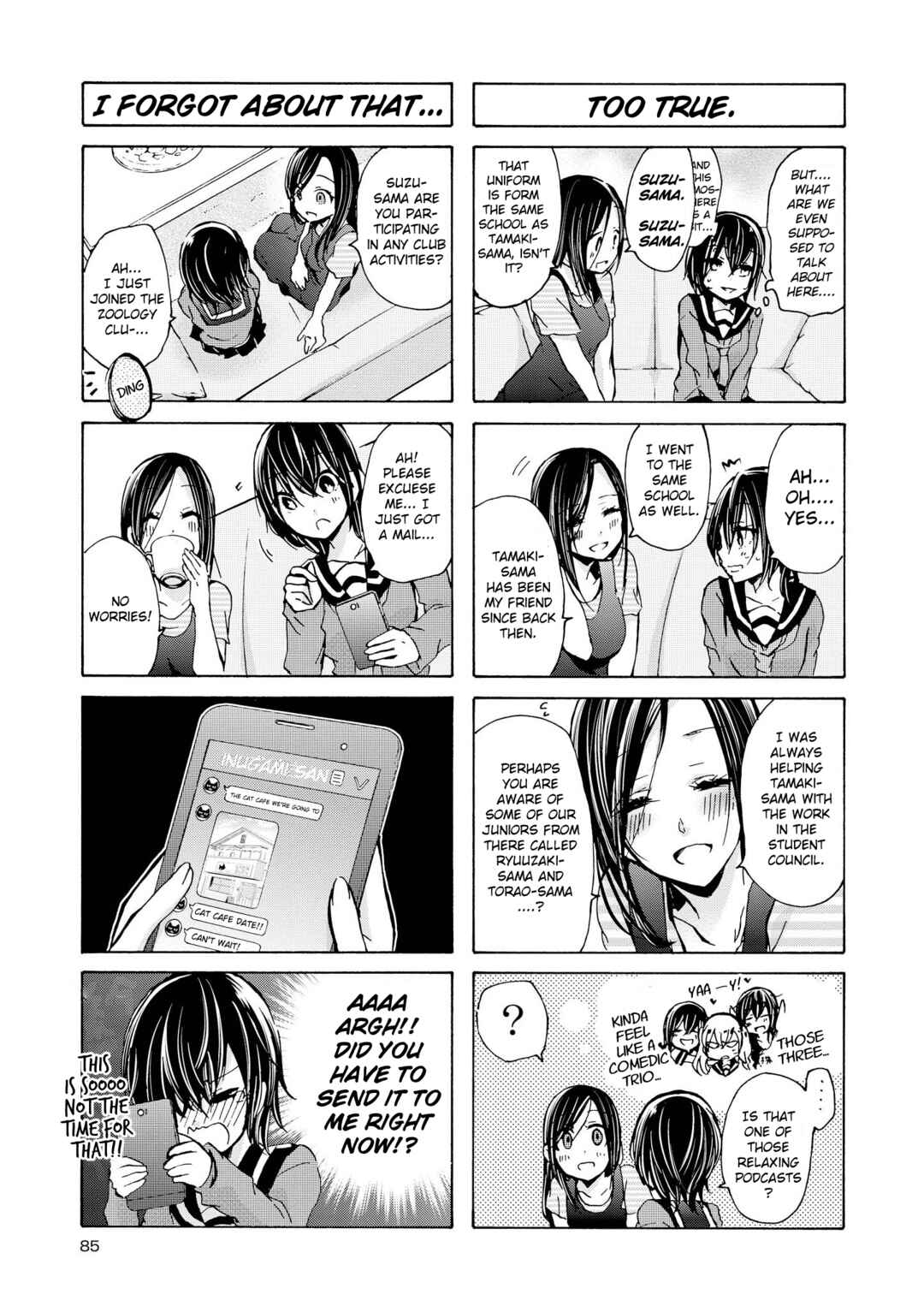 Inugami-san to Nekoyama-san Chapter 60 - Page 3