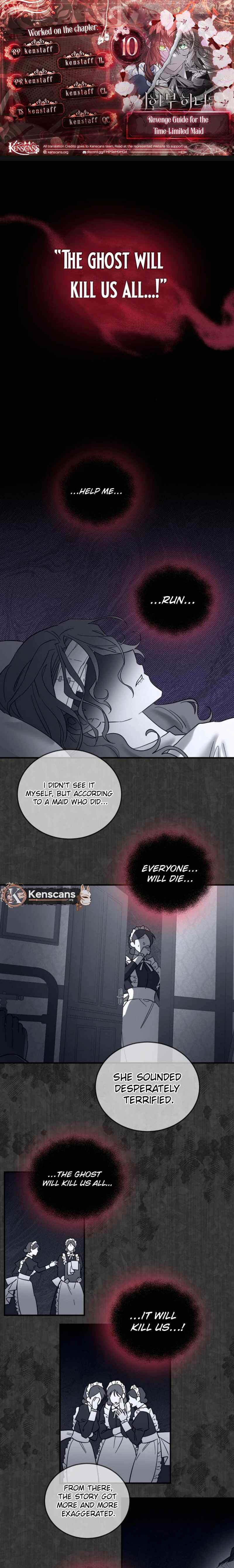 A Revenge Guide for the Terminally Ill Maid Chapter 10 - Page 1