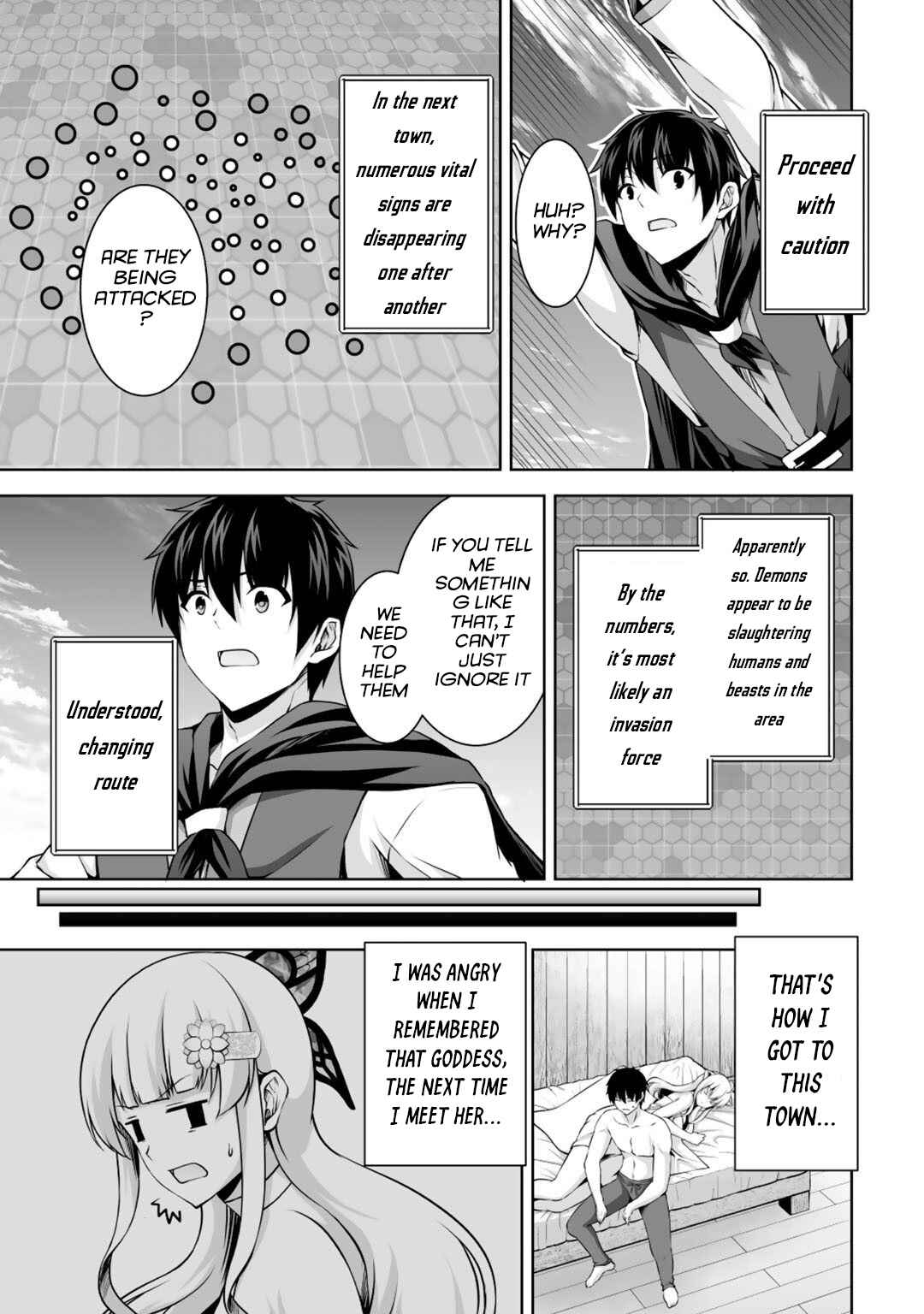 Kami no Techigai de Shindara Zumi de Isekai ni Hourikomare Mashita Chapter 3 - Page 30