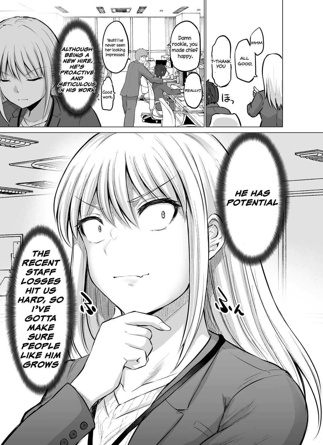 Kore kara Dandan Shiawase ni Natteiku Kowai Onna Joushi Chapter 2 - Page 2