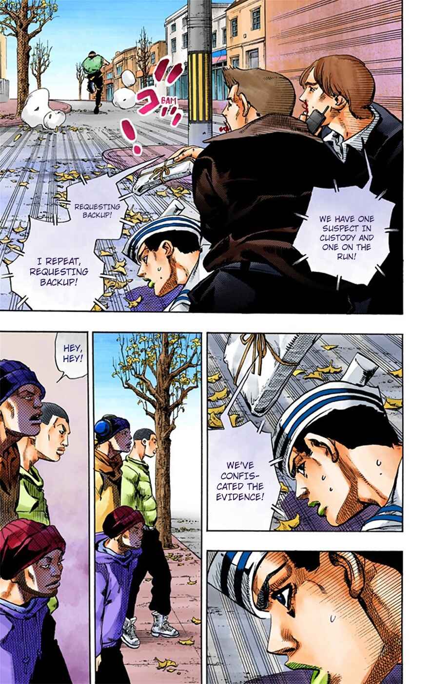 JoJo no Kimyou na Bouken: Part 8 - JoJolion Color-ban Chapter 20 - Page 34