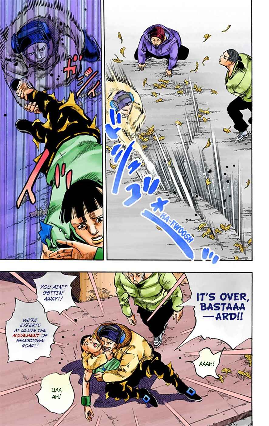 JoJo no Kimyou na Bouken: Part 8 - JoJolion Color-ban Chapter 20 - Page 38