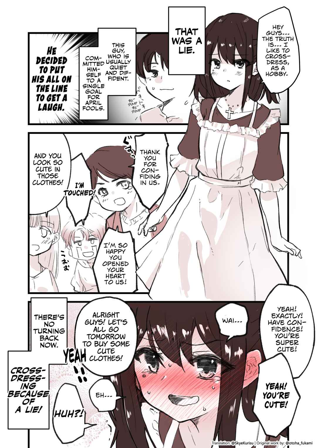 April Fools no Josou Danshi Chapter ? - Page 1