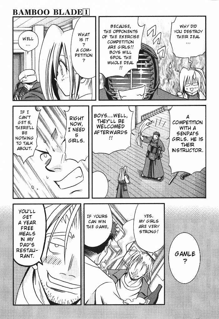 Bamboo Blade Chapter 1 - Page 21